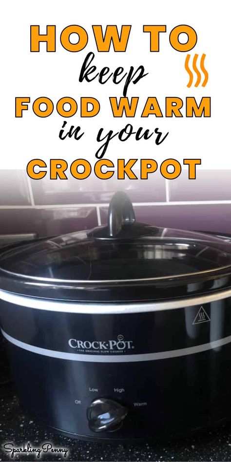 How To Use A Slow Cooker To Keep Food Warm Crock Pot Temperatures, Keeping Turkey Warm In Crockpot, Crockpot Cleaning, Crockpot Hacks, Slow Cooker Pasta Sauce, Slow Cooker Hacks, Reheat Pasta, Slow Cooker Meal, Pancake Warmer