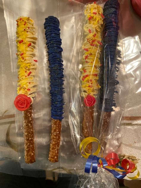 Covered Pretzels, Chocolate Covered Pretzels, Pretzels, Chocolate Covered, The Beast, Beauty And The Beast, Beauty