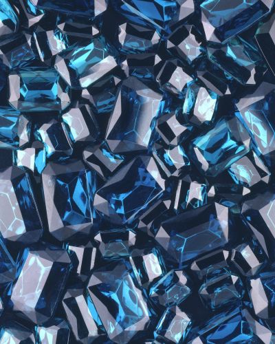 Blue gems #indigoinspiration Blue Gems Aesthetic, Sapphire Aesthetic Gem, Le Grand Bleu, Art Coquillage, Azul Indigo, Im Blue, Blue Gems, Feeling Blue, Love Blue