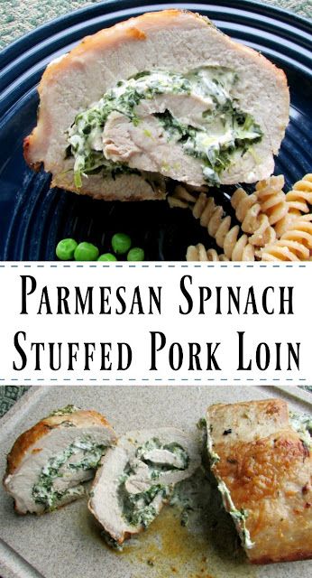 Cooking With Carlee: Parmesan Spinach Stuffed Pork Loin Spinach Stuffed Pork Loin, Pork Lion Recipes, Pork Loin Recipes Oven, Pork Roulade, Amazing Dinners, Parmesan Spinach, Stuffed Pork Loin, Pork Bites, Pork Loin Roast Recipes