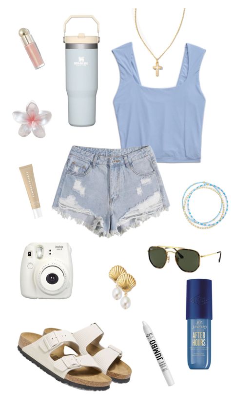 Preppy Outfits For School, Preppy Summer Outfits, Outfit Layout, Casual Preppy Outfits, Trendy Outfits For Teens, Cute Preppy Outfits, Preppy Outfit, Simple Trendy Outfits, Cute Everyday Outfits