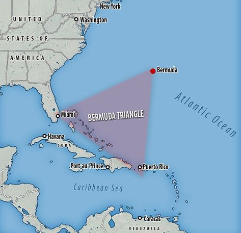 The Bermuda triangle (Atlantic Ocean) The Bermuda Triangle, Nasa Astronaut, Bermuda Triangle, Treasure Hunter, Extra Terrestrial, Discovery Channel, The Monks, Fantasy Art Landscapes, Caribbean Sea