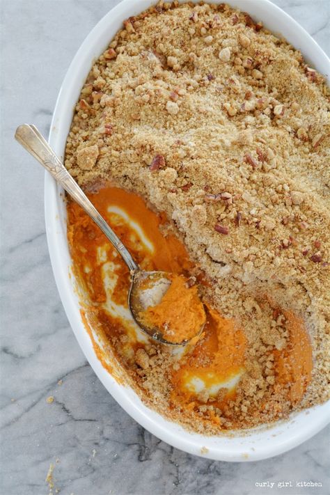 Thanksgiving Recipes Sweet Potato, Sweet Potato Casserole With Streusel, Sweet Potato Casserole Thanksgiving, Potato Casserole Thanksgiving, Pecan Streusel Topping, Casserole Thanksgiving, High Altitude Baking, Sugared Pecans, Thanksgiving Pies