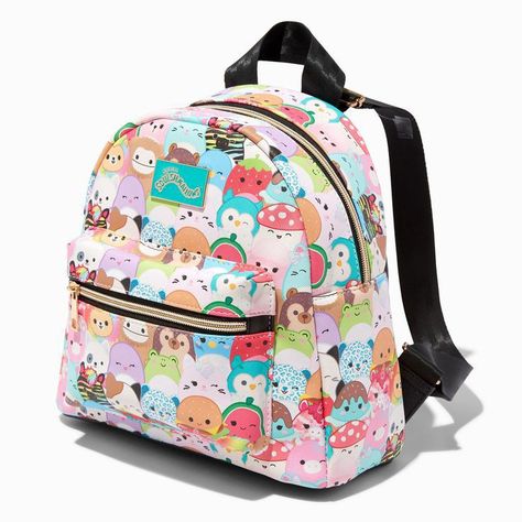 Squishmallow Accessories, Squishmallow Backpack, Squishmallow Collection, Squish Mellow, Cute Mini Backpacks, Cute Squishies, Mini Backpacks, Loungefly Bag, Gumball Machine