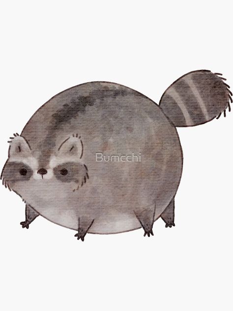 Image Joker, Raccoon Art, Panda Drawing, Cute Raccoon, Trash Panda, Dessin Adorable, Cute Little Drawings, Cute Animal Drawings, Cute Little Animals