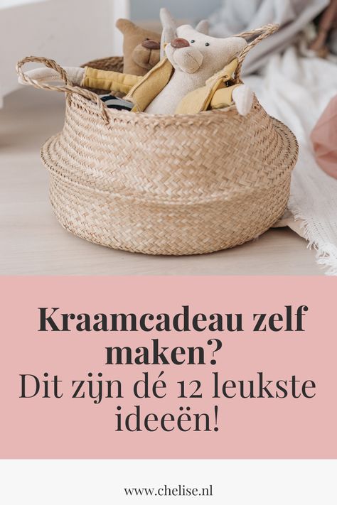 kraamcadeau maken Belly Binding, Postpartum Doula, Postpartum Support, Cadeau Diy, Postpartum Care, Wicker Laundry Basket, Postpartum, How To Introduce Yourself, Baby Shower