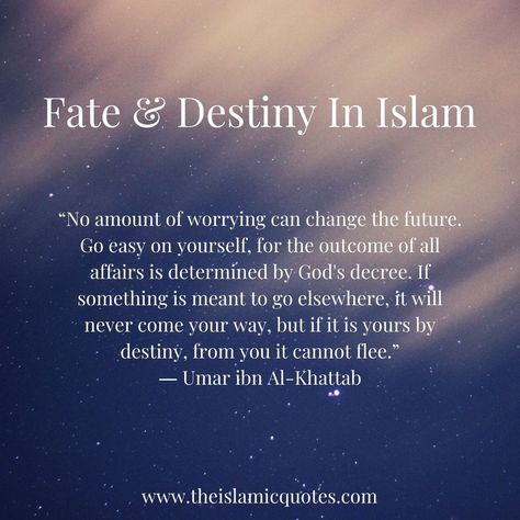 fate and destiny in islam Quotes In Quran, Fate And Destiny, Al Qadr, Fate Quotes, Fate Destiny, Destiny Quotes, Self Care Bullet Journal, Quotes Quran, Meant To Be Together