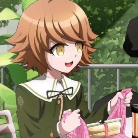 Chihiro Fujisaki Icon, Danganronpa Chihiro, Chihiro Fujisaki, Danganronpa, Green, Anime