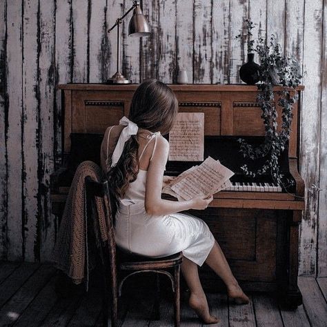 Piano, A Woman, Music