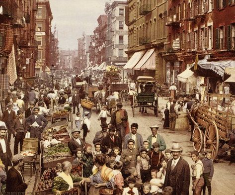 A historic picture of Mulberry Street in New York City Italy Black And White, Little Italy New York, Mulberry Trees, East Side New York, Farm Village, Mulberry Street, Man Of The House, Salt Flats, Lower East Side