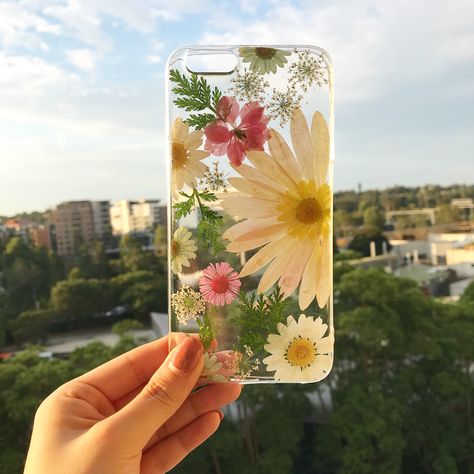 Pressed Flower Phone Case, Geometric Iphone Case, Capas Samsung, Handmade Phone Case, Marble Iphone Case, Flower Iphone Cases, Floral Iphone Case, Flower Handmade, Cases Diy