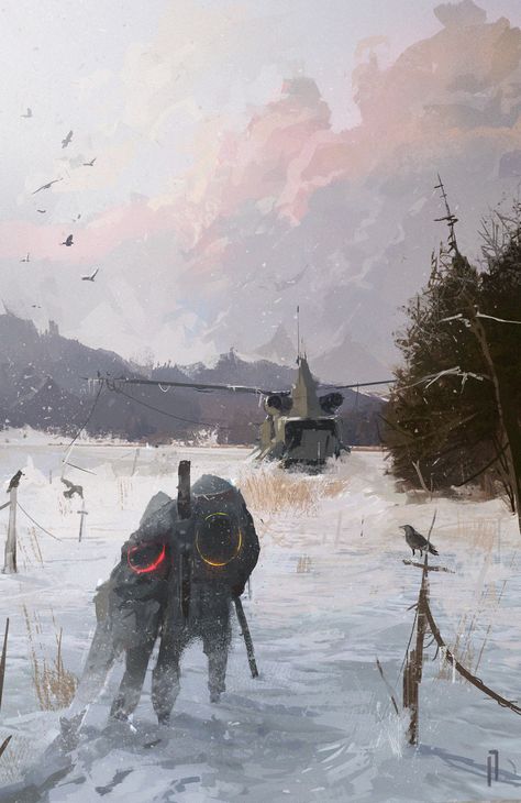 Ismail Inceoglu, Post Apocalyptic Art, Apocalypse Art, Landscape Concept, Post Apocalypse, Cyberpunk Art, Dope Art, Environment Concept Art, Dieselpunk