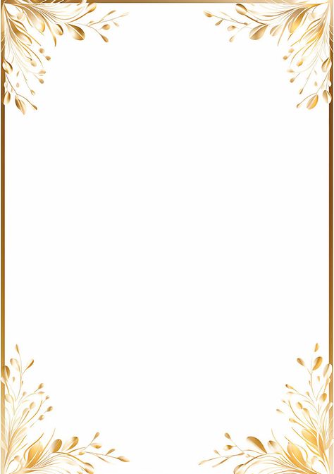 white and gold simple illustration page border Gold Page Border, Gold And White Background, Gold Border Design, Photo Border, Flower Borders, Fireworks Pictures, Nature Party, Border Background, Wedding Icon