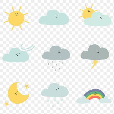 Weather Digital Stickers, Weather Stickers Printable, Goodnotes Stickers Png Transparent, Goodnotes Stickers Free Png Cute, Good Notes Stickers Free Png, Goodnotes Stickers Free Png Transparent, 굿노트 스티커 Png, Weather Emoji, Stickers Png Cute