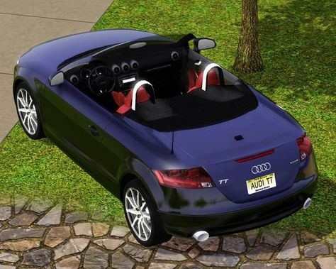 Sims 4 Car Mod, Audi Tt Roadster, The Sims 4 Cabelos, Sims 3 Mods, Sims 4 Tsr, Sims Baby, Muebles Sims 4 Cc, Sims Packs, Sims 4 House Plans