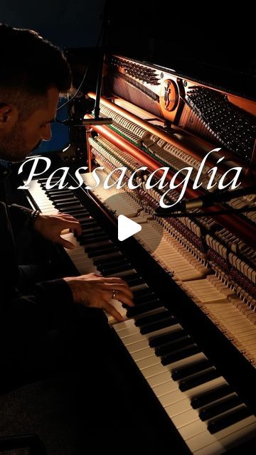 Passacaglia Piano, Cello Music, Victoria Wedding, Classical Piano, Piano Tutorial, Piano Sheet, Beautiful Songs, Piano Music, Music Is