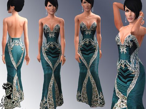 Dresses Sims 4, Couture Evening Dress, Sims 4 Dresses, Coctail Dresses, Best Dress, Fashion Illustration Dresses, Html5 Templates, Dress Boutique, Sims 4 Clothing