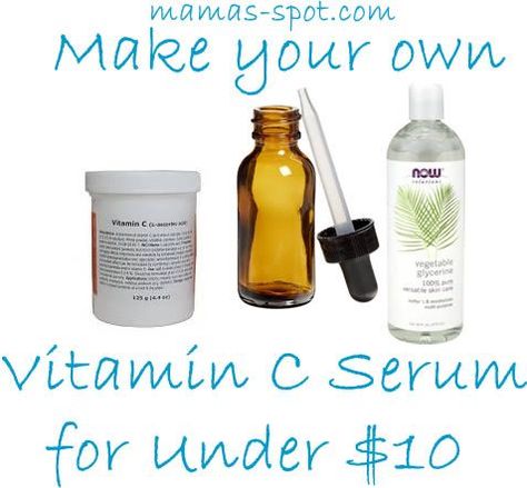 Make It Yourself Monday: DIY Vitamin C Serum for Under $10!! Fight Off Signs Of Aging! Diy Vitamin C Serum, Vitamin C Powder, Health Signs, Younger Skin, Beauty Remedies, Diy Skincare, Vitamin C Serum, Beauty Recipe, Diy Skin Care