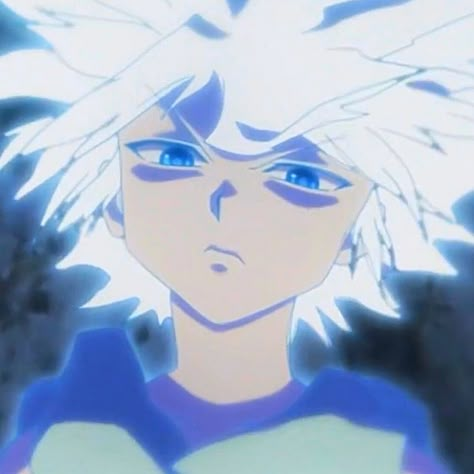 Killua God Speed, Killua Godspeed, God Speed, Anime Manga Icons, Killua Zoldyck, Hunter Hunter, Manga Icons, Anime Pfp, All Anime