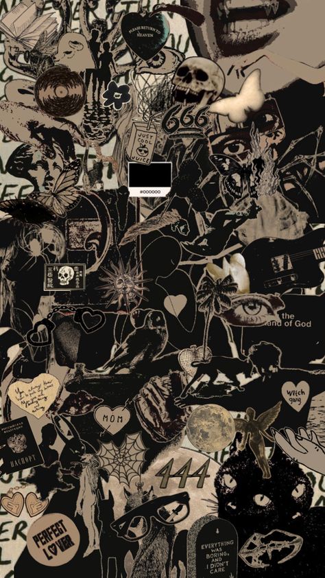 Beige Collage, Skeleton Artwork, Scary Wallpaper, Goth Wallpaper, Gothic Wallpaper, Emo Wallpaper, Witchy Wallpaper, Edgy Wallpaper, Dark Wallpaper Iphone