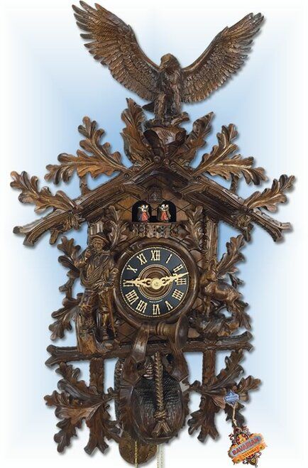 German Cuckoo Clock, Forest Clock, Cuckoo Clocks, The Black Forest, Mechanical Clock, Antique Clocks, Cuckoo Clock, Black Forest, Cool Furniture