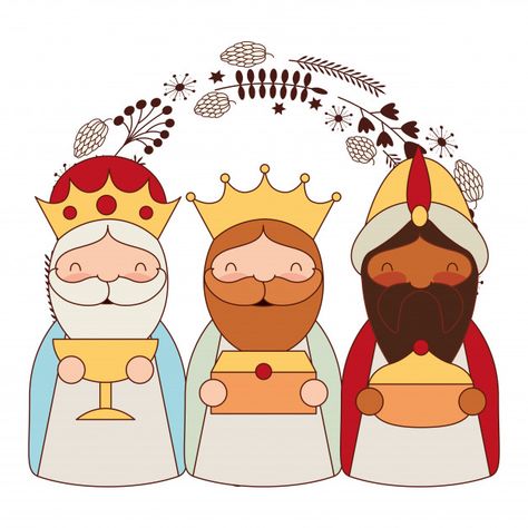 Feliz epifanía relacionada Vector Premiu... | Premium Vector #Freepik #vector #navidad #oro #regalo #corona Cute Christmas Wallpaper, Three Wise Men, Felt Pattern, Animal Cookies, Navidad Christmas, Wise Men, Christmas Drawing, Christmas Clipart, Sugar Cookies Decorated