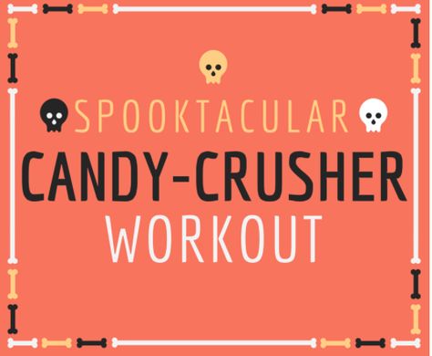 Halloween Workouts Fitness, Halloween Themed Workouts, Halloween Workout Ideas, Halloween Workouts, Halloween Workout, Tabata Training, Squat Jumps, Halloween Names, Tabata Workout