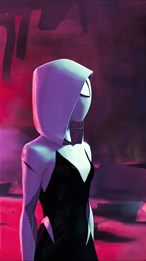 Spider Gwen Wallpaper Desktop, Spider Gwen Wallpaper, Across The Spider Verse Wallpaper, Spider Verse Wallpaper, Spiderman And Spider Gwen, Spiderman Girl, Parking Spot Painting, Spongebob Drawings, Heart Overlay