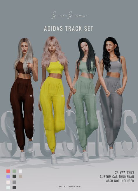 seosims | creating sims 4 custom content | Patreon Sims 4 Adidas, Sims 4 Studio, Sims 4 Download, Tumblr Sims 4, Play Sims, The Sims 4 Download, Sims 4 Cc Packs, Sims 4 Collections, Sims 4 Mods Clothes