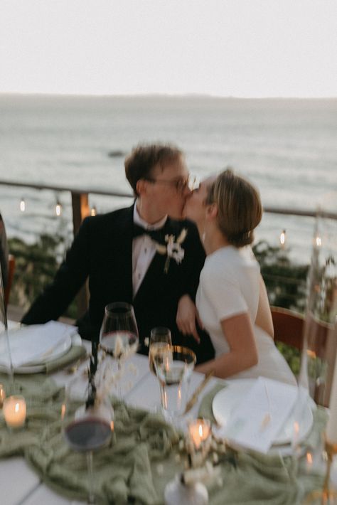 Corinne and Noah’s Romantic Big Sur Wedding | rachelartimephoto.com Big Sur Wedding Venues, Big Sur Beach, Sarah Seven Wedding Dresses, California Beach Wedding, Big Sur Elopement, Wedding Dress Beach, Big Sur Wedding, Sarah Seven, California Elopement