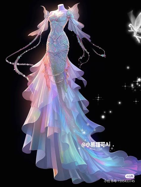 Masquerade Outfit, Digital Dress, Clothing Design Sketches, Fantasy Dresses, Fashion Drawing Dresses, Drawing Anime Clothes, Dress Design Sketches, Fashion Illustration Dresses, Dress Sketches