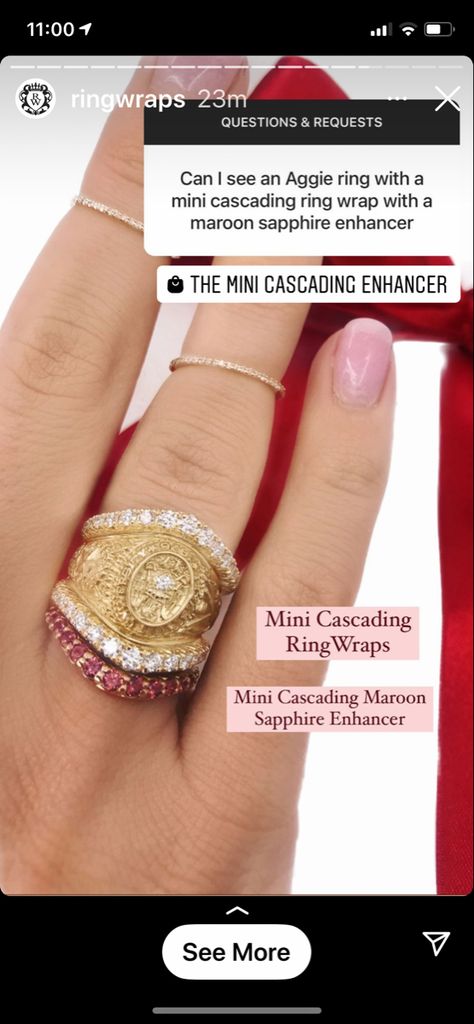 Aggie Ring Wrap, Aggie Ring Day, Texas A And M, A And M, Aggie Ring, Gig Em Aggies, Ring Day, Graduation Rings, Ring Wrap