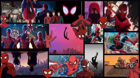 Spiderman collage computer wallpaper Spider Man Wallpaper Aesthetic, Spider Man Wallpaper, Spiderman Wallpaper, Cute Desktop, Wallpaper Notebook, Laptop Wallpaper Desktop Wallpapers, Western Wallpaper Iphone, Easy Love Drawings, Computer Wallpaper Desktop Wallpapers