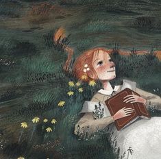 An Unfortunate Lily Maid Anne Green, L M Montgomery, Anne Shirley, Anne With An E, Anne Of Green, Anne Of Green Gables, Green Gables, Childrens Illustrations, Period Dramas