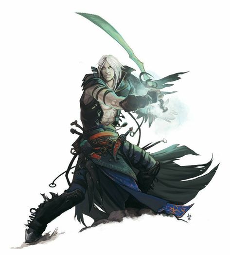 Pathfinder Magus, Hexblade Warlock Dnd, Hexblade Warlock, Warlock Dnd, Pathfinder Character, Fantasy Heroes, Pathfinder Rpg, Rpg Map, Roleplay Characters