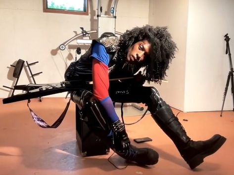 Mordecai Lullaby, Hobie Brown Cosplay, Black Goth Boy, Afro Goth, Hobie Brown, Spider Punk, Spider Art, Spider Verse, Avengers Assemble