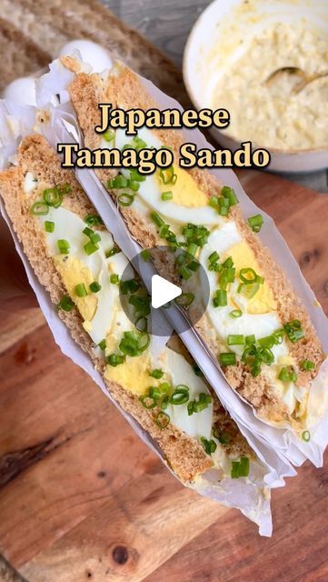 Prachi Agarkar on Instagram: "Japanese Tamago Sando 🇯🇵 🥚 

Japans beloved 7Eleven snack is this light and yummy Egg salad sandwich. It’s so easy to whip up and makes a great light high Protien Evening snack or even a light breakfast or post workout meal. 

Egg sandwich, healthy food, healthy recipes, street food, breakfast, brunch , homemade, weighloss recipes" Japanese Breakfast Sandwich, Japanese Tamago, Street Food Breakfast, Korean Egg Drop Breakfast Sandwich, Egg Sandwich Healthy, Japanese Egg Sandwich Recipe, Japanese Egg Salad Sandwich, Tamago Sando, Food Healthy Recipes