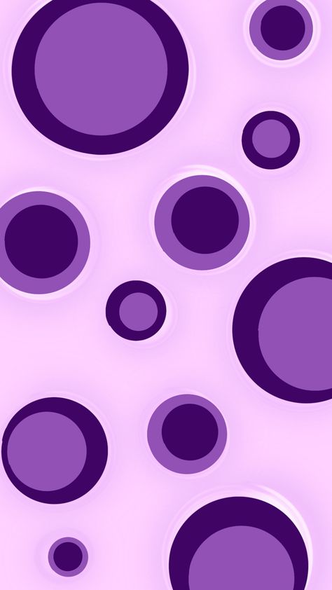 Purple Circle Background, Purple Bubbles, Colour Wallpaper, Wallpaper 2022, Iphone Wallpaper Violet, Christmas Purple, Shapes Wallpaper, Purple Circle, Circle Background