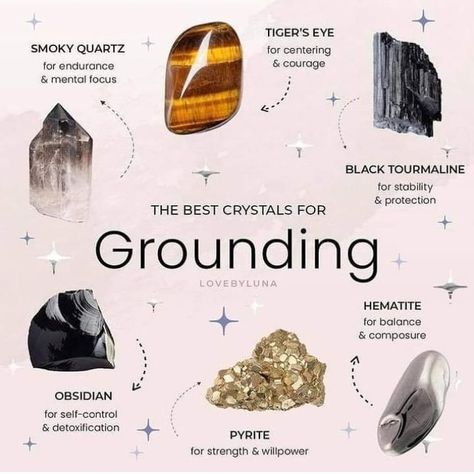 Essential Knowledge! 🤯🤯🧠🧠🧠🧠🧠🤯🤯 We offer Grounding Gemstone Bracelets, too! We favor the Tigers Eye 🐅 and Smokey Quartz ☁️. What about you?! ❓❓❓❓❓❓❓❓❓❓❓❓❓ 💖💖💖💖💖💖💖💖💖💖💖💖💖 Are you all ready for Easter?! Mother's Day?! 🐰🐰🐰🐰🐰🐰🐰🐰🐰🐰🐰🐰 I imagine these gemstone bracelets and accessories being the perfect basket fillers and gift for mom! 🌸💮🪷🌼🌸💮🪷🌼🌸💮🪷🌼 We are more than just Bracelets. Come take a look! 👀👀👀👀👀👀 https://linktr.ee/rosewolfeenchantments #gemstones #stpatricksday #happystpatricksda... Crystals For Grounding, Crystals Meaning, Crystal Healing Chart, Natural Things, Soya Mumu, Crystal Vibes, Best Crystals, Crystal Properties, Crystal Guide