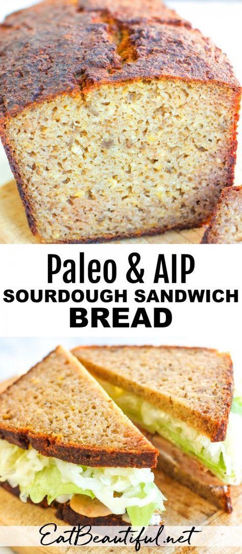 Aip Diet Recipes, Sourdough Sandwich Bread, Egg And Grapefruit Diet, Autoimmune Recipes, Autoimmune Paleo Recipes, Sourdough Bread Sandwiches, Aip Paleo Recipes, Autoimmune Diet, Sourdough Sandwich