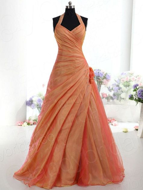 Light Orange Prom Dress, Light Orange Wedding, Orange Wedding Dress, Wedding Dress Light, Orange Prom Dress, Orange Dress Wedding, Orange Prom Dresses, Prom 2014, Grad Ideas