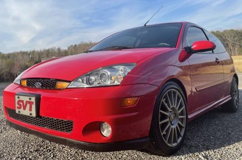 2003 Ford Focus SVT (Infra Red, 2.0L inline-four, 6-speed manual) Ford Focus Svt, 1931 Ford Model A, Ford Svt, Ford Model A, Stereo System, Classic Cars Online, Ford Models, Dream Car, Ford Trucks