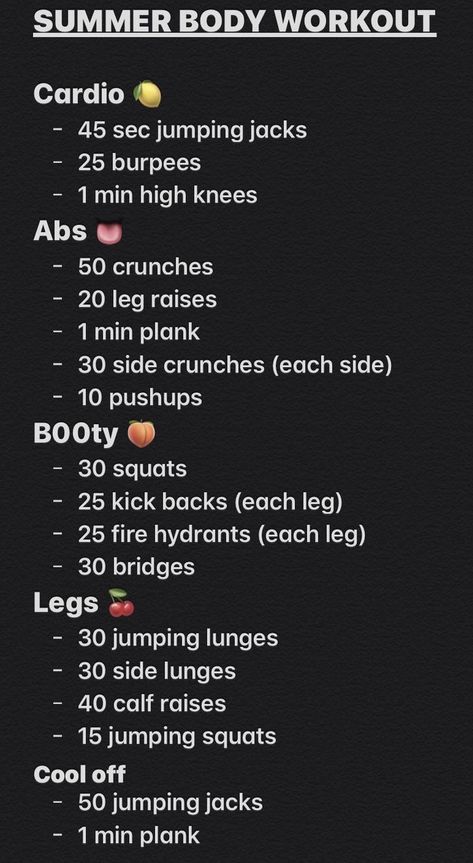 Full Workout Plan, Teen Workout Plan, Summer Body Workout Plan, Daily Workout Plan, Workouts For Teens, Month Workout, Summer Body Workouts, All Body Workout, Workout Routines For Beginners