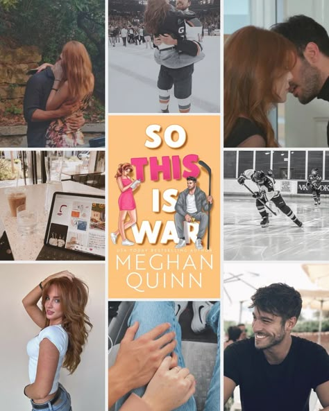 Izabela | Bookstagram 💫 | Review: So This is War by Meghan Quinn 5⭐ Out TOMORROW (June 25)! Releasing on audio, paperback, & Kindle Unlimited! The audio was… | Instagram Those Three Little Words Meghan Quinn, Roommates To Lovers, Megan Quinn, Meghan Quinn, Fangirl Book, Hockey Romance, Kindle Unlimited Romances, Group Text, Book Hangover