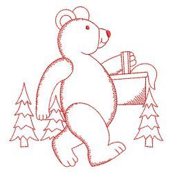 Redwork Happy Bear 04 Redwork Embroidery Patterns, Redwork Embroidery Designs, Primitive Embroidery, Redwork Patterns, Happy Bear, Embroidery Stitches Beginner, Christmas Embroidery Patterns, Embroidery Template, Redwork Embroidery