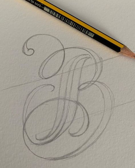 Fancy Letter B Design, B Font Tattoo, B Drawing Letter, Letter B Font Style, How To Draw Cool Letters, B Letter Tattoo, Letter B Font, Fancy Letter B, Letter B Art