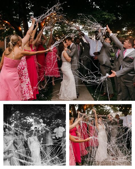 Making a grand exit with a pop of streamers 📸@dani.ford #wedding #weddingvenue #kentucky Kentucky, Wedding Venues, Ford, Quick Saves