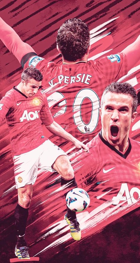 Wallpaper Man United, Van Persie Wallpaper, Man United Logo, Cold Pics, Wallpaper Man, Ronaldo Manchester, Ronaldo Wallpaper, Wallpaper Football, United Wallpaper