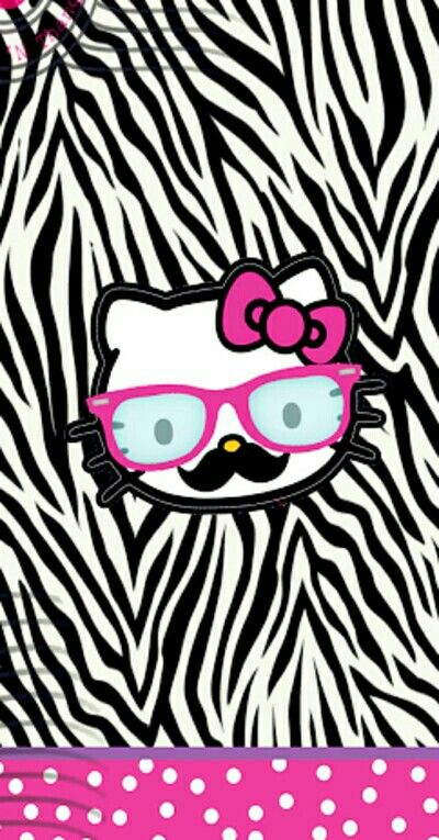 Hk zebra   nerd Zebra Hello Kitty, Pink Zebra Wallpaper, Hk Wallpapers, Zebra Print Wallpaper, 2000s Wallpaper, Art Sayings, Holographic Wallpapers, Bow Image, Purple Zebra Print