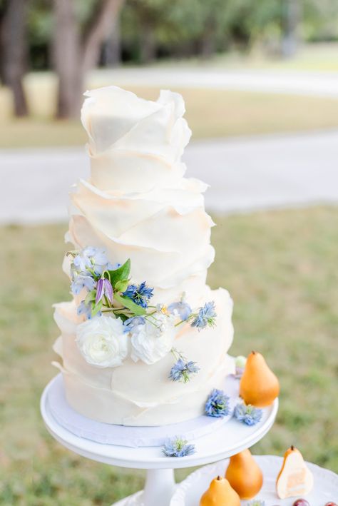 Romantic French Country Inspired Wedding in the Heart of the Texas #weddingcake #cakeideas #blueweddingflowers #pear The Sun Photography, French Wedding Cakes, French Themed Wedding, Leaving The Country, French Country Wedding, Wedding Wishlist, Country Wedding Cakes, Family Wedding Photos, Sun Photography